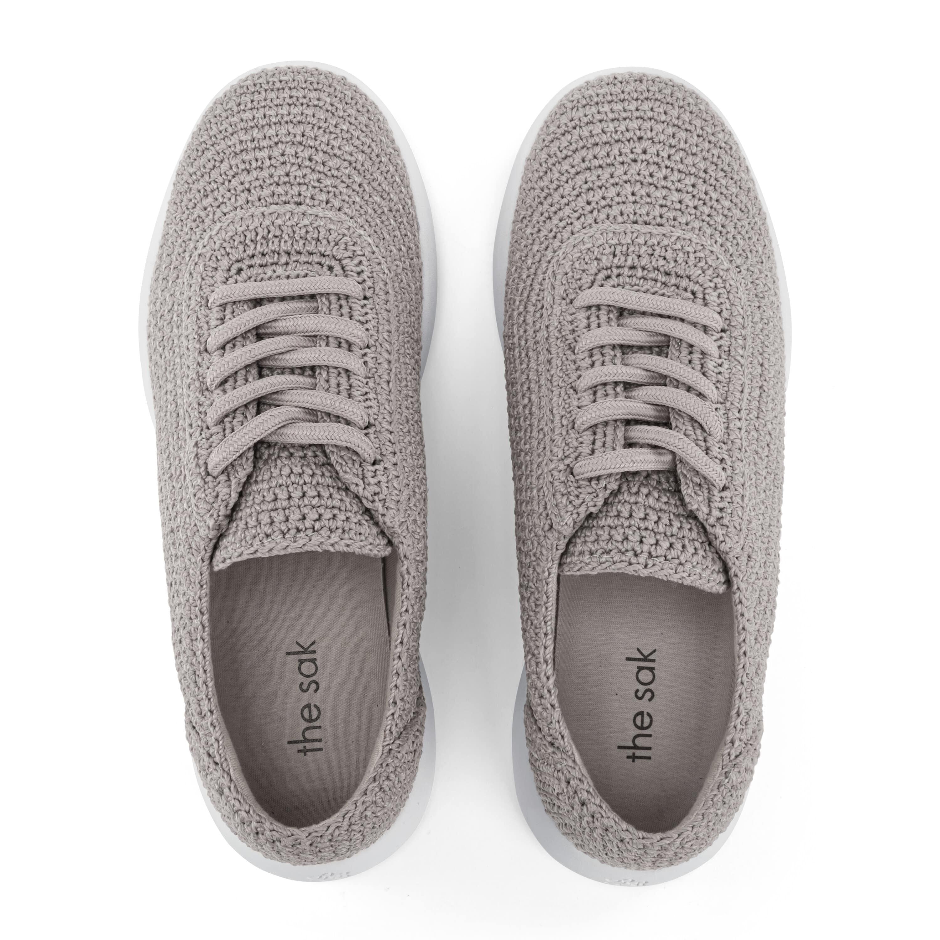 Asha Sneakers - Hand Crocheted Cloud Comfort Shoes for Women | Breathable Lightweight Walking Shoes | Perfect for Casual Wear, Yoga & Outdoor Activities