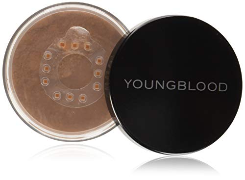 Youngblood Mineral Loose Foundation - Coffee | Vegan, Oil Control for Long-Lasting Matte Finish | Perfect for Daily Wear & Special Occasions