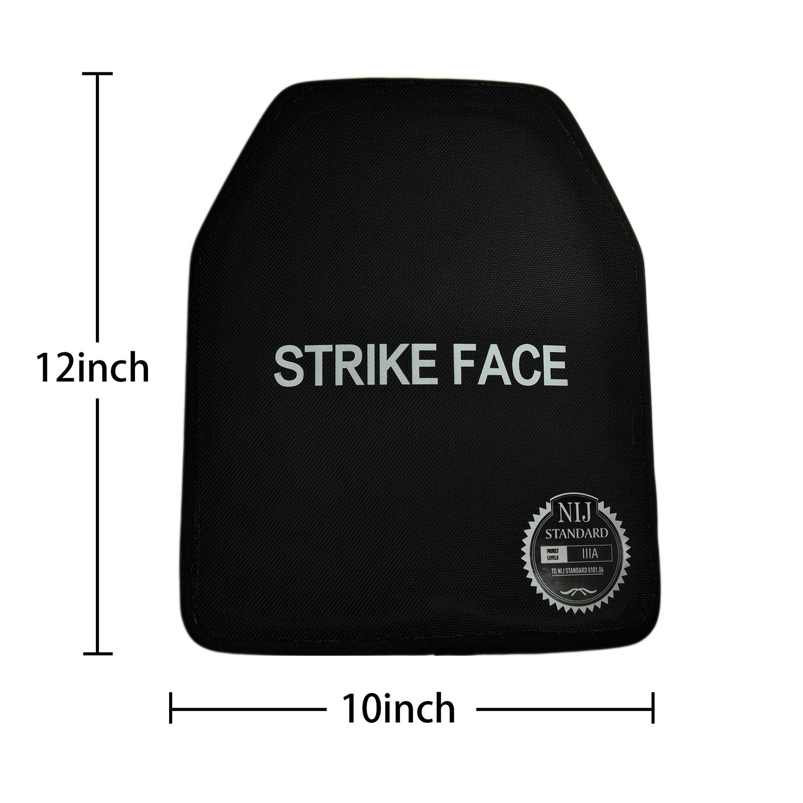 2 Pcs Curved Weight Vest Plates - 10x12 Inches, 3.5LB Each - Compatible with Weight Vest Carriers & Tactical Vests - Black Pair - Perfect for Strength Training, CrossFit, and Military Workouts