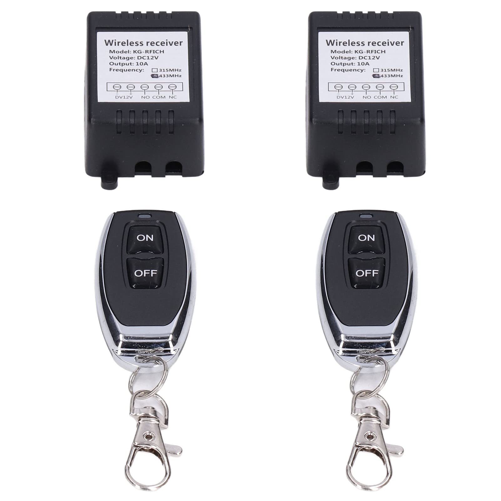 SALALIS Wireless Relay Controller Kit - 1 Channel Remote Control Module with Multiple Working Modes for Smart Home Automation | Perfect for Lighting, Appliances & Security Systems