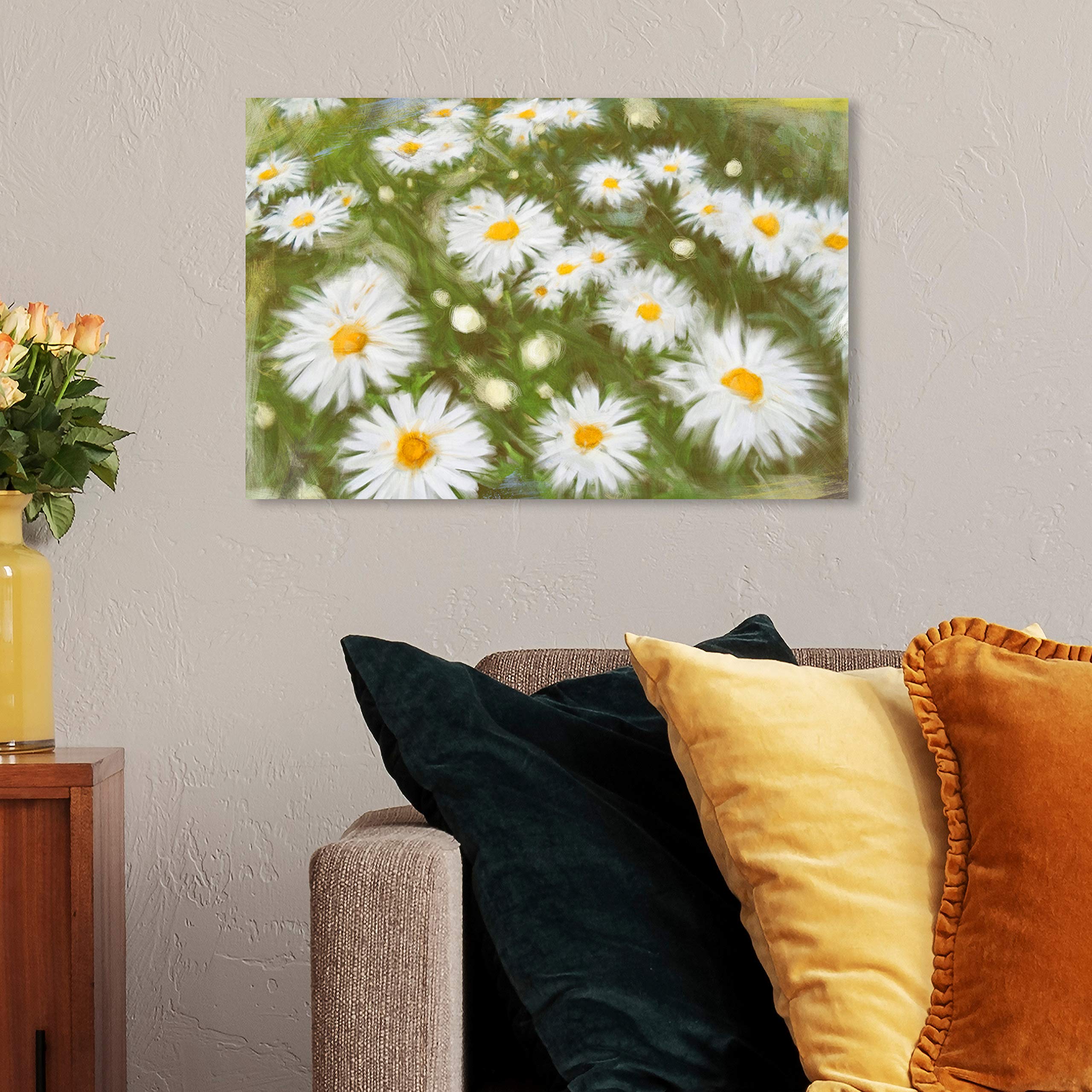 Oliver Gal Artist Co. Floral Wall Art Canvas Print 'Spring Petals' - 15