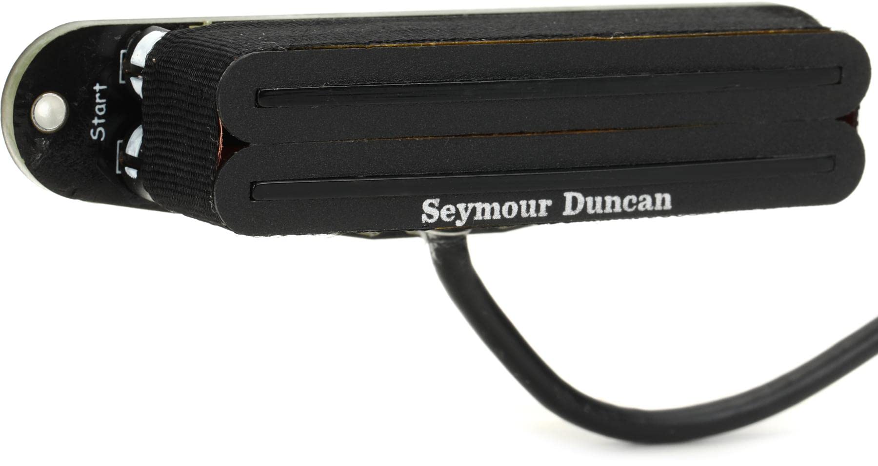 Seymour Duncan STHR-1n Hot Rails Tele Pickup - Black Rhythm Guitar Pickup for Electric Guitar | Perfect for Rock, Blues & Metal Music Performance