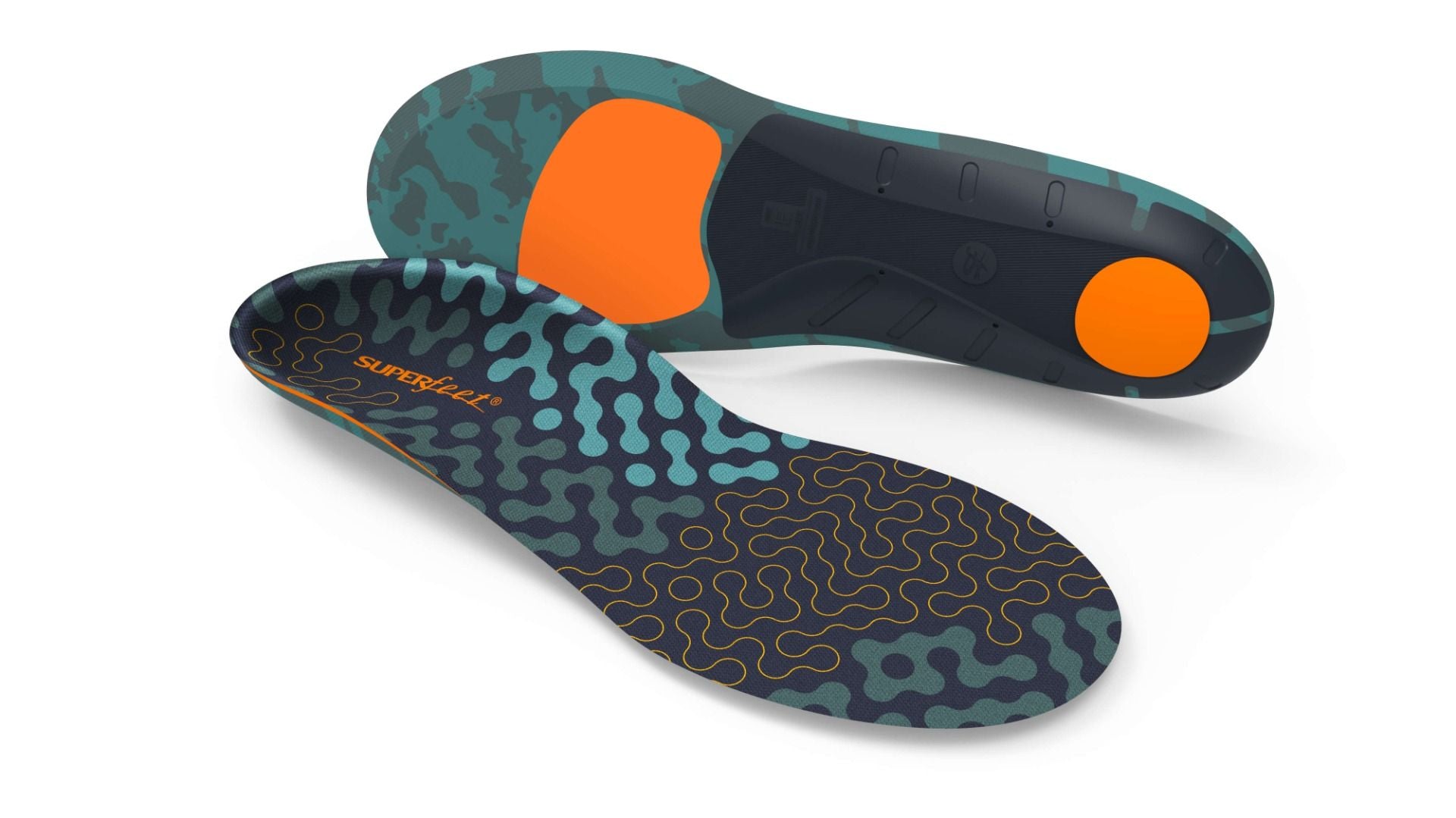 Superfeet Run Cushion High Arch Support Insoles for Running Shoes – Comfort & Pain Relief for Athletes & Active Lifestyles