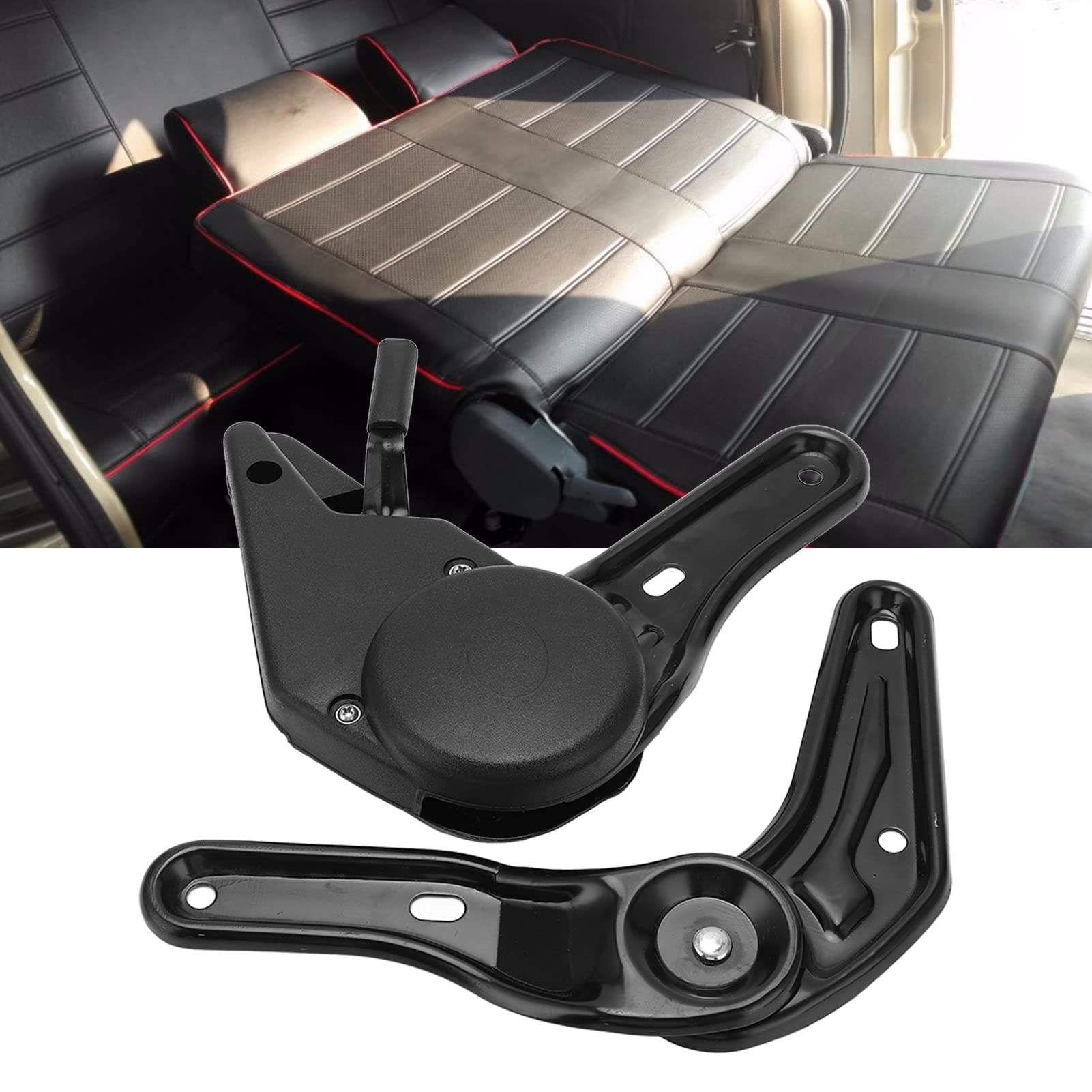 Heavy Duty Seat Back Hinge Recliner for Trucks & Excavators - 30° to 180° Adjustable Angle with Dual Toothed Plates | Perfect for Construction Vehicles, Off-Road Equipment & Heavy Machinery Comfort