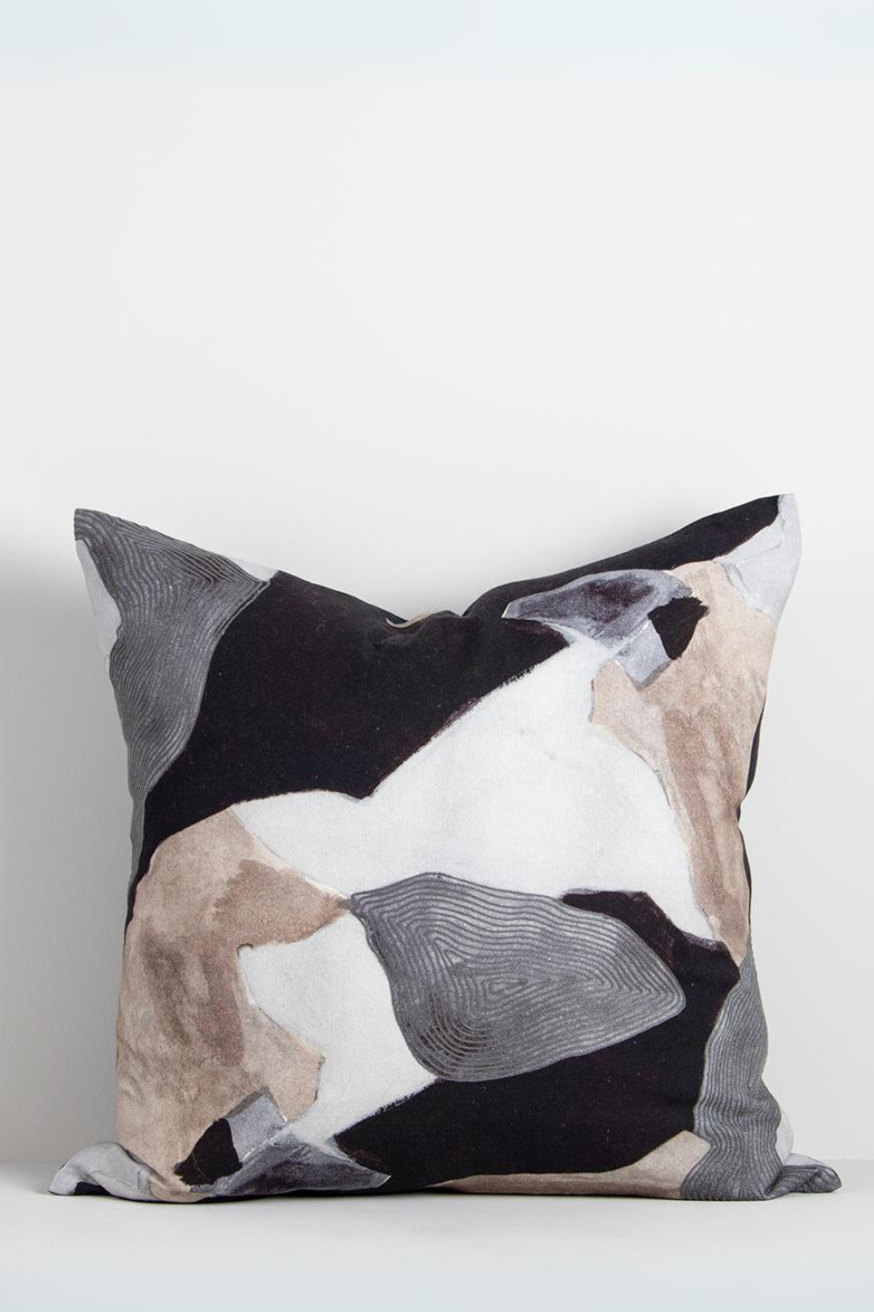 Aalto Mist Feather Inner 55x55cm Decorative Pillow - Soft & Fluffy Square Cushion for Sofa, Bed, or Lounge Chair - Home Decor & Comfort Accessory