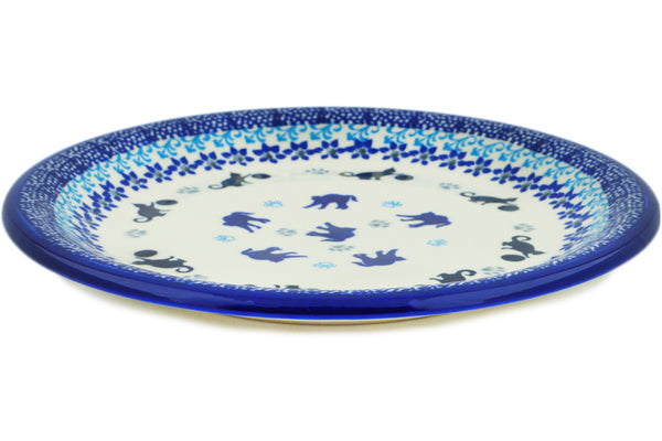 10-Piece Kitty Paw Design Dinner Plate Set - Cute Cat-Themed Plates for Playtime, Parties & Everyday Dining - Perfect for Kids, Cat Lovers & Themed Events