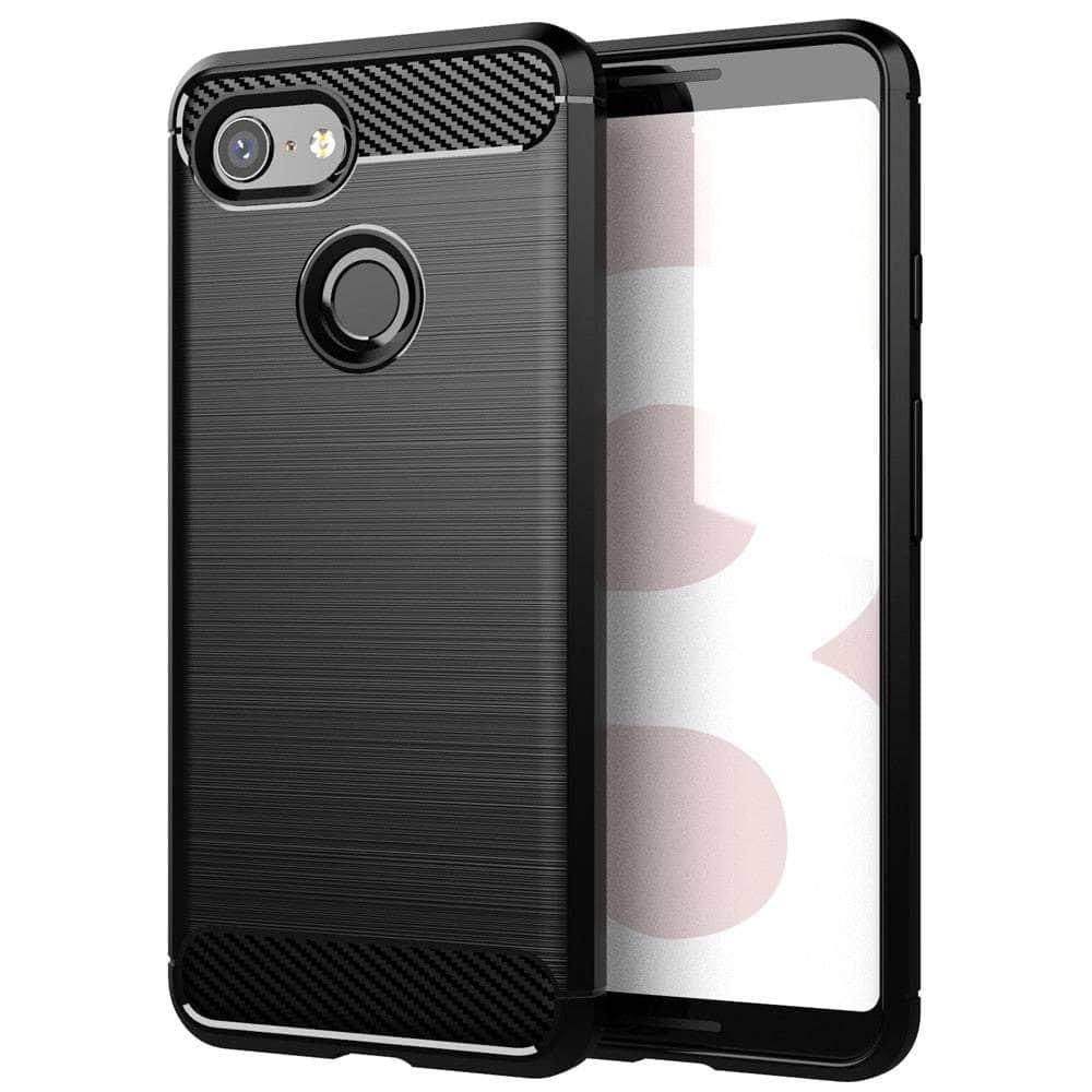 Premium Carbon Fiber Look Phone Case for Google Pixel 8 - Slim Protective Cover with Anti-Scratch Design | Perfect for Work, Travel & Everyday Use