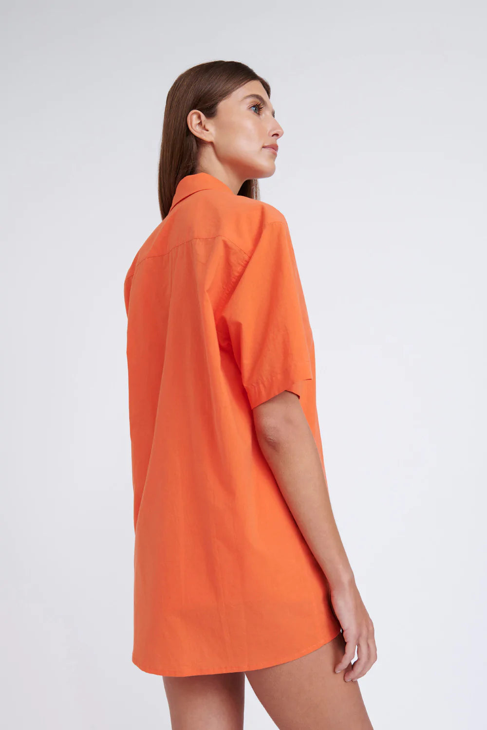 Christo Shirt for Men - Deep Orange Casual Button Down Shirt | Perfect for Office, Date Night & Outdoor Activities