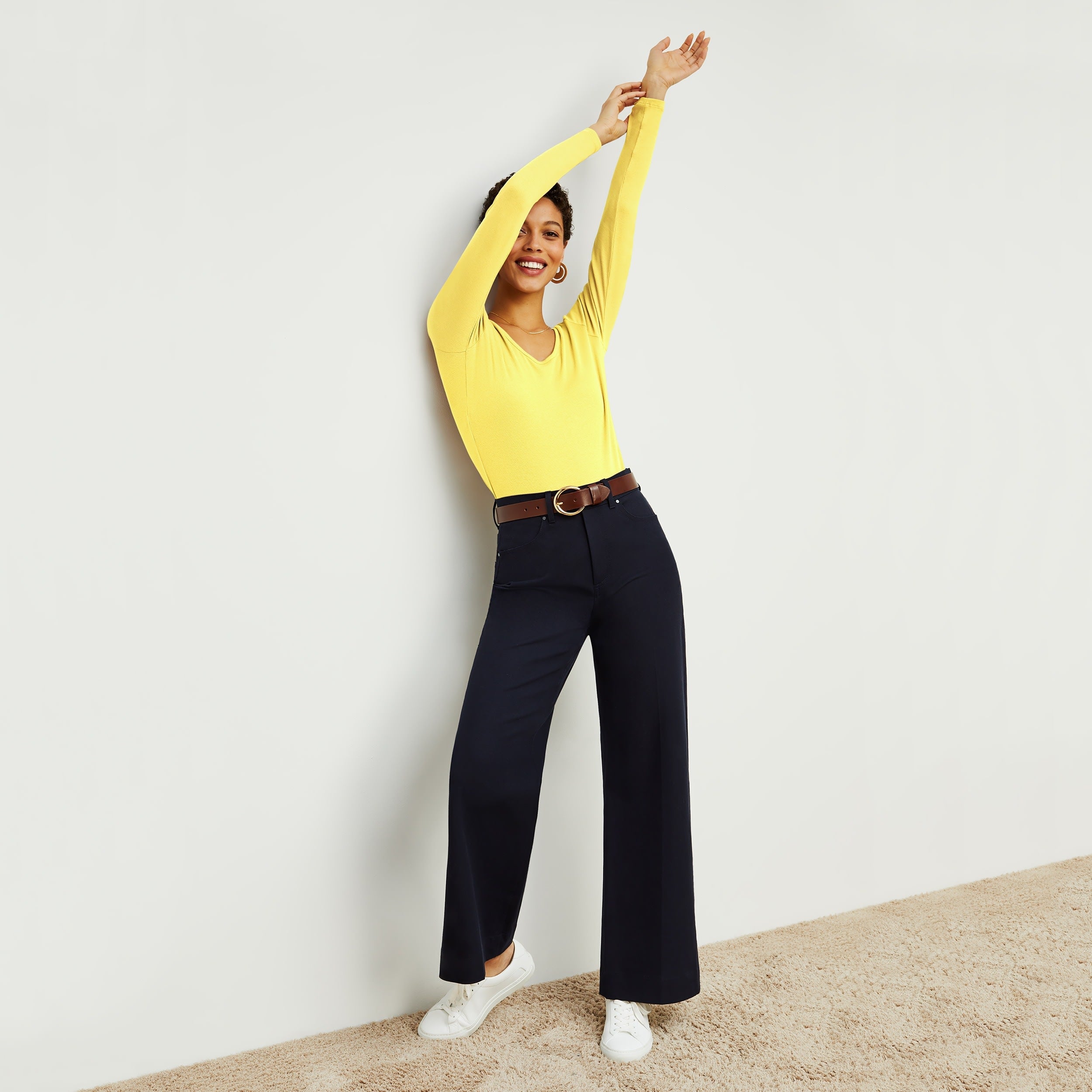 Eco-Friendly Milo Jean - Better Than Denim in Dark Navy | Sustainable Fashion for Casual Wear & Everyday Outfits