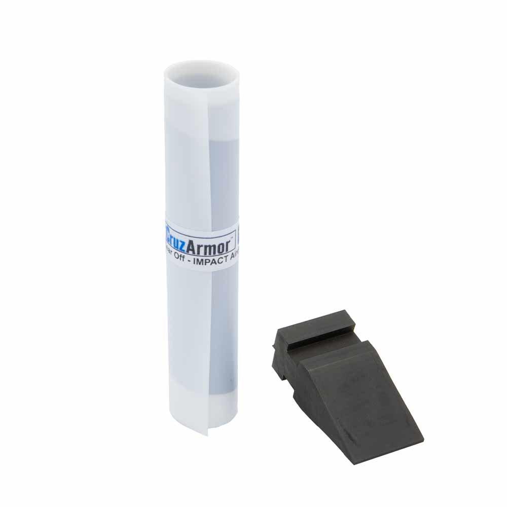 CruzArmor Tinted Tear Off Lens for IMPACT Goggles - UV Protection & Anti-Fog for Motocross, ATV & Dirt Bike Riding