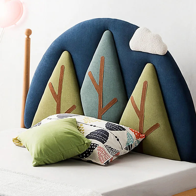 Forest Design Kids Bed - Modern Wooden Bed Frame for Children's Room Decor | Perfect for Nursery, Bedroom & Playroom
