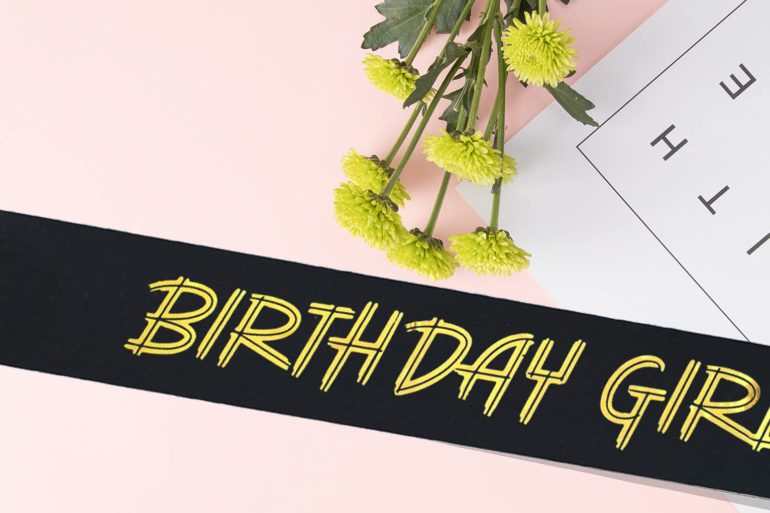 Elegant Black Birthday Girl Sash & Gold Tiara Crown Set - Women's Birthday Party Supplies for Sister, Friend | Perfect for Birthday Celebrations, Bachelorette Parties & Special Occasions
