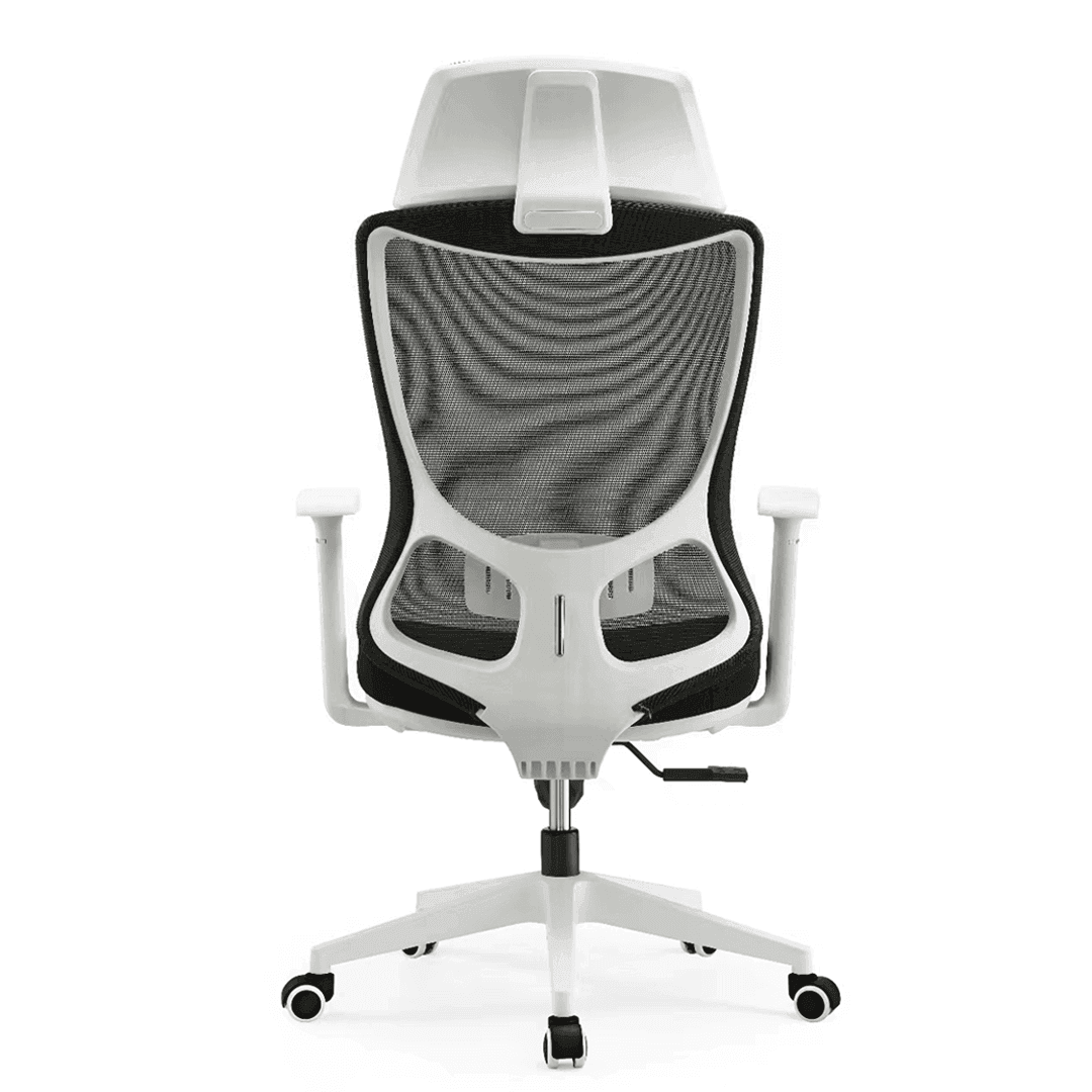 Ergonomic Mesh Office Chair with Lumbar Support - Adjustable Height Swivel Task Chair for Home & Office Workspaces - Perfect for Long Hours of Sitting, Gaming, and Remote Work