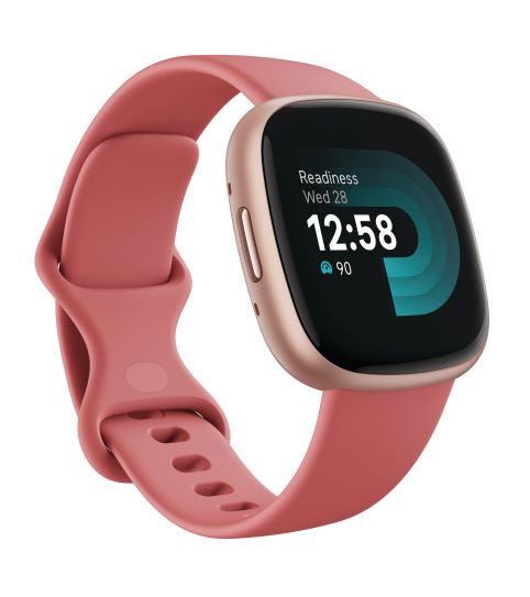 Fitbit Versa 4 Smartwatch - Advanced Fitness & Health Tracker with Heart Rate Monitor, GPS & Sleep Tracking - Perfect for Running, Swimming & Daily Activity Tracking