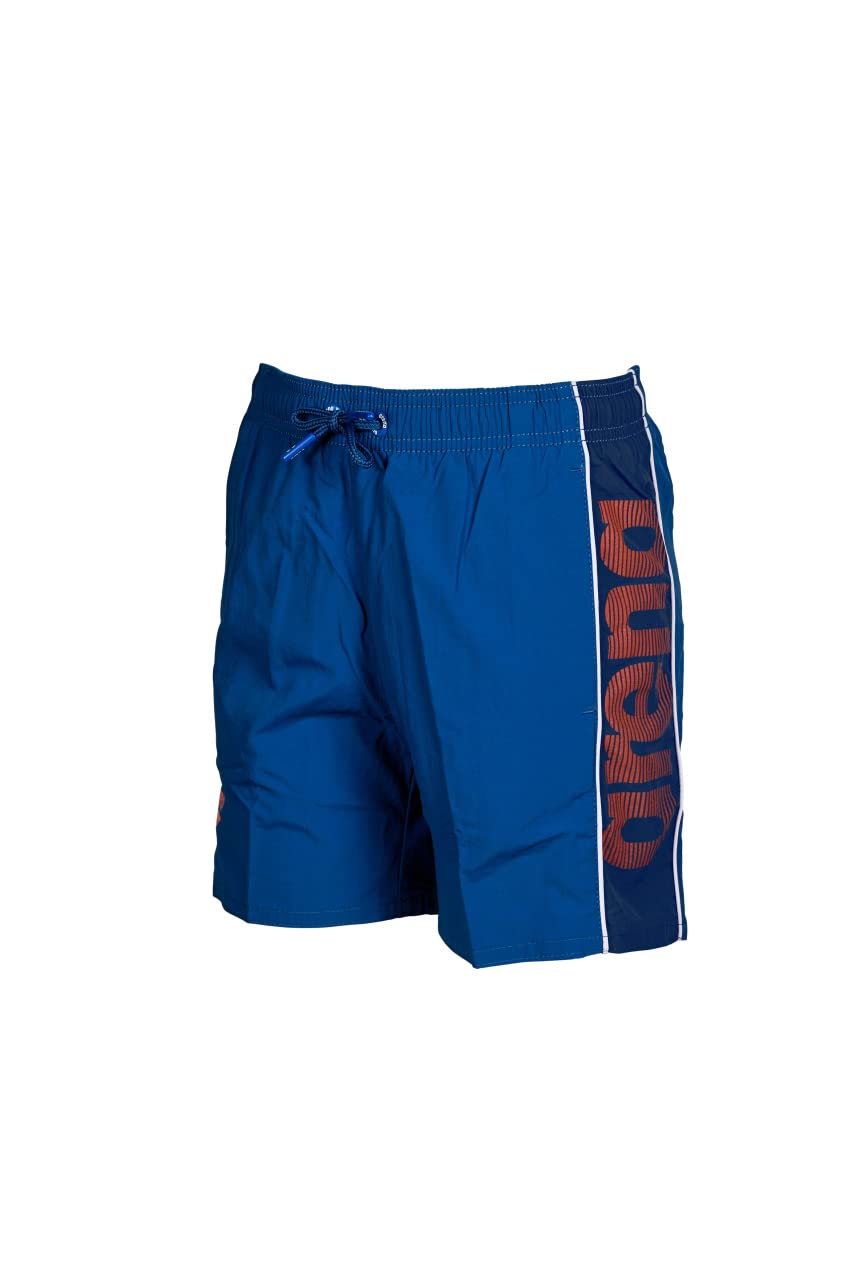 ARENA Boys' Beach Boxer Swim Shorts - Quick Dry Unisex Swim Trunks with Fun Graphic Prints for Kids - Perfect for Swimming, Surfing & Summer Beach Vacations