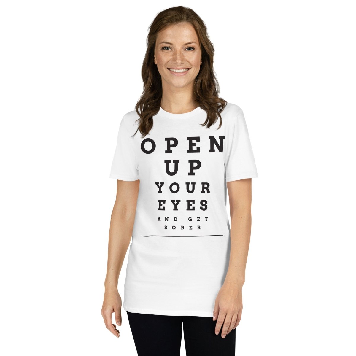 Open Up Your Eyes Essential Unisex T-Shirt - Comfortable Cotton Tee for Men & Women - Perfect for Casual Wear, Street Style & Everyday Outfits