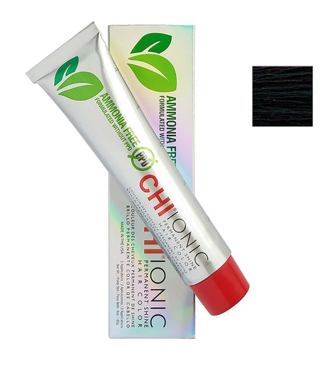 Farouk CHI Ionic Permanent Shine Hair Color 3oz - Long-Lasting Vibrant Hair Dye for Salon-Quality Results at Home | Perfect for Brunettes, Blondes & Redheads | DIY Hair Coloring & Touch-Ups