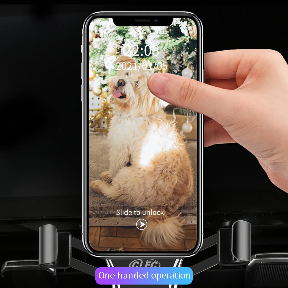 Universal Car Phone Holder Mount for Lexus UX 2019-2024 Hybrid - Compatible with iPhone 14/13/12, Samsung Galaxy S23/S22, LG & Sony (4.7-6.7 Inch) - Secure Dashboard & Air Vent Mount - Perfect for GPS Navigation & Hands-Free Driving (Black)
