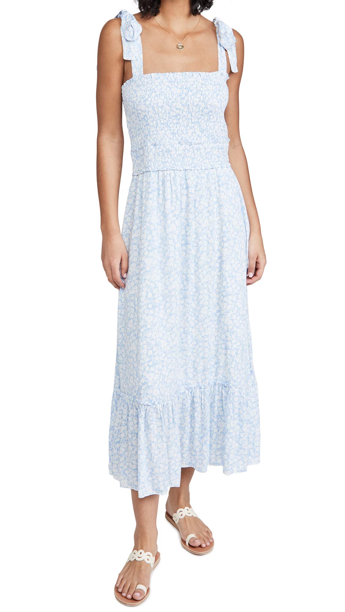 Lost + Wander Women's Endless Summer Maxi Dress - Flowy Boho Beach Dress with Pockets for Vacation, Wedding & Outdoor Events