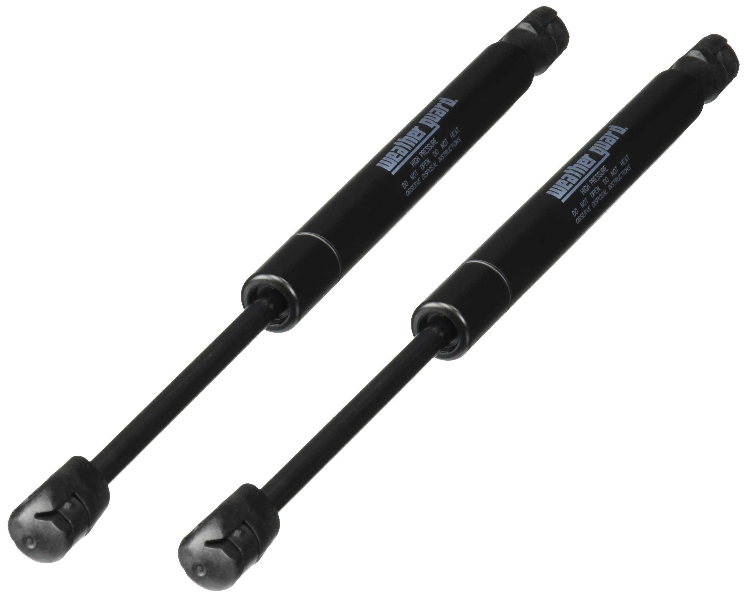 WEATHER GUARD 7249 Gas Spring Lift Support - 2 Pack for Car Hoods, Truck Tailgates & Hatchbacks - Heavy Duty Replacement Struts for Smooth Opening & Closing