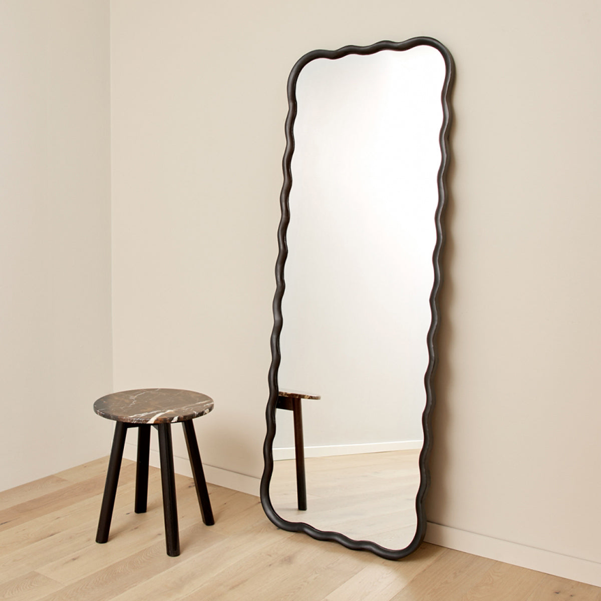 Stylish Jemima Wall Mirror - Black Framed Decorative Mirror for Living Room, Bedroom & Entryway | Modern Home Decor & Interior Design Accent