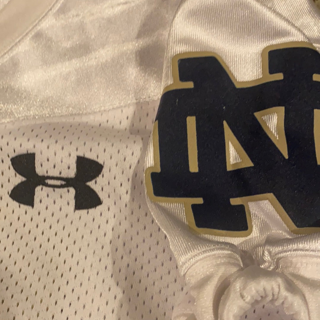 Authentic Under Armour Notre Dame Football Game Jersey #12 - Practice Worn Collectible for Fans & Sports Memorabilia Enthusiasts - Perfect for Game Day, Tailgating & Display