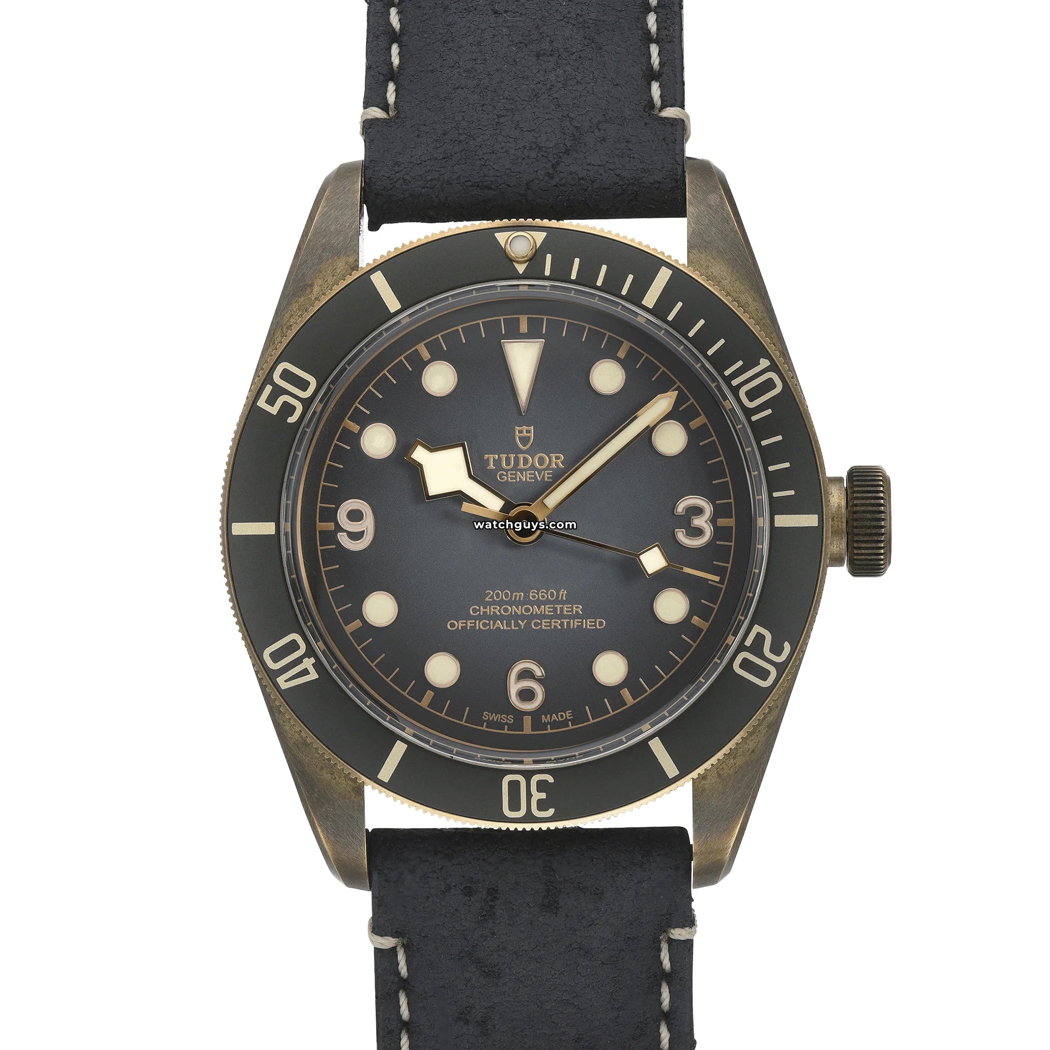 Tudor Black Bay Bronze 79250BA Men's Luxury Diver Watch - Waterproof Swiss Automatic for Scuba Diving & Everyday Wear