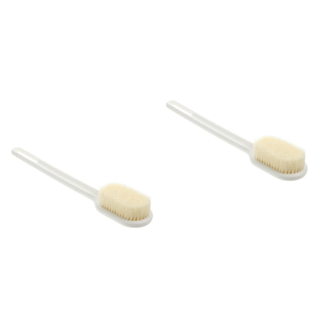 Healvian 2 Pack Silicone Body Scrubber & Back Brush - Exfoliating Bath Brush with Massage Bristles for Deep Cleansing & Relaxation | Perfect for Shower, Spa, and Sensitive Skin Care