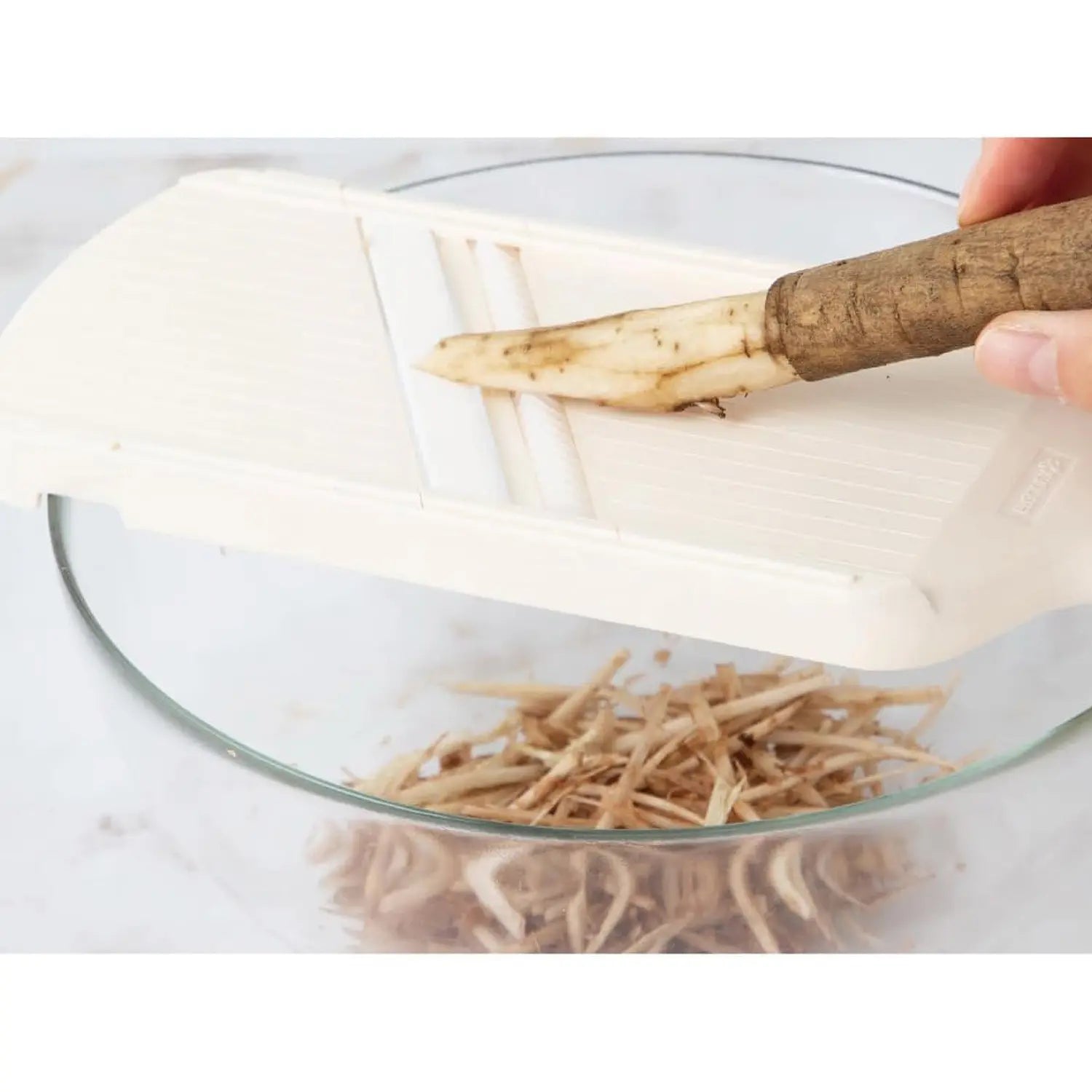 Kyocera ABS Resin Julienne Strips Mandoline Slicer - Professional Vegetable Cutter for Perfect Thin Slices & Matchstick Cuts | Ideal for Salads, Stir-Fries & Meal Prep