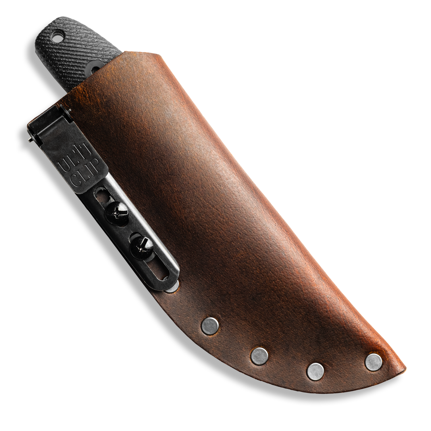 BLEM Circadian Clip Point EDC Fixed Blade Knife - CPM MagnaCut Steel, Stonewash Finish, Black Canvas Micarta Handle | Everyday Carry, Outdoor Survival, Hunting & Camping Knife
