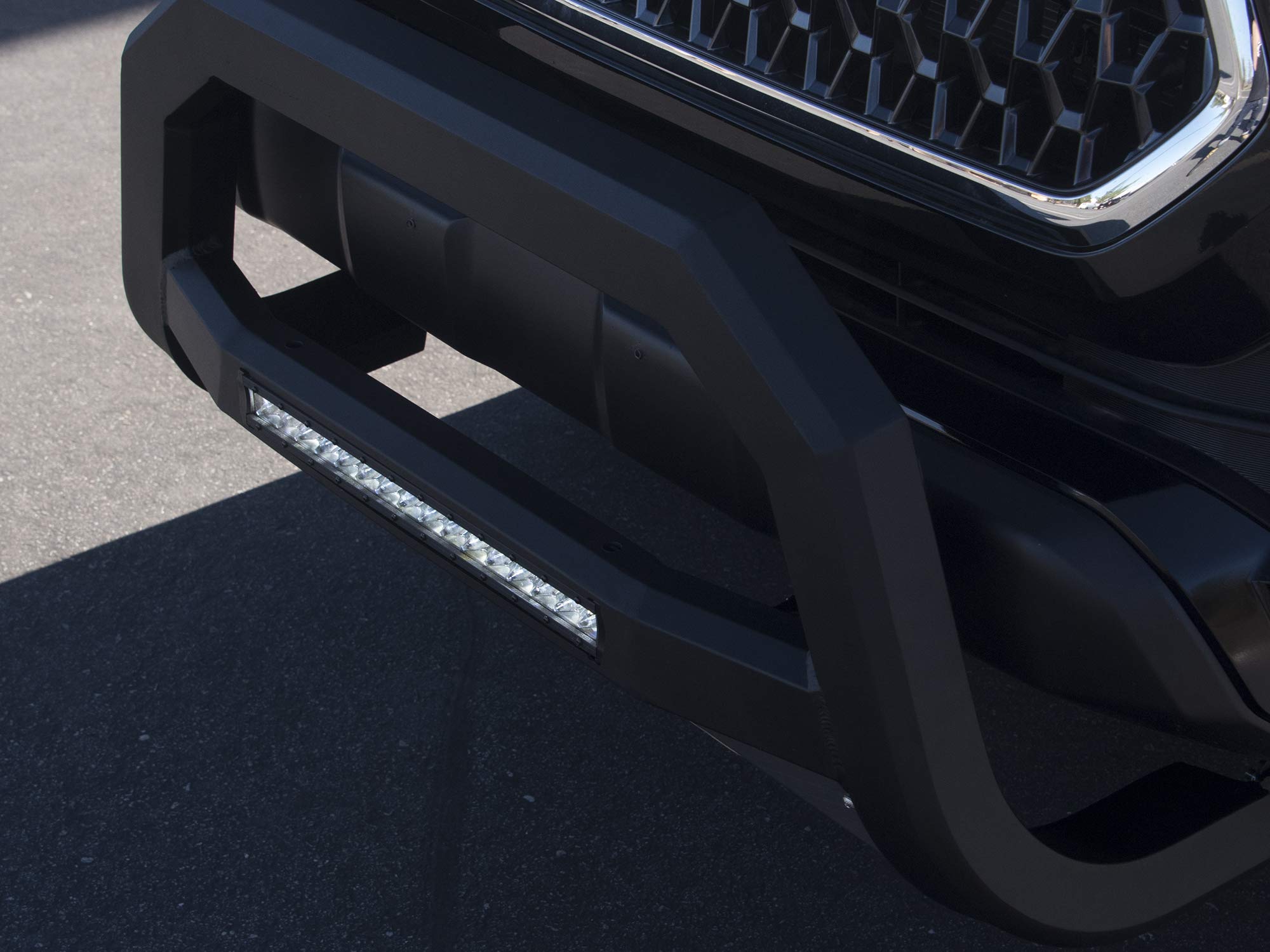 Armordillo USA 7179639 AR Series Bull Bar with LED Lights for 2003-2009 Dodge Ram 2500/3500 - Matte Black (Excludes GTX, Hemi Sport, Rumble Bee, Tacoma) | Heavy-Duty Front Bumper Guard for Off-Road Protection & Truck Customization