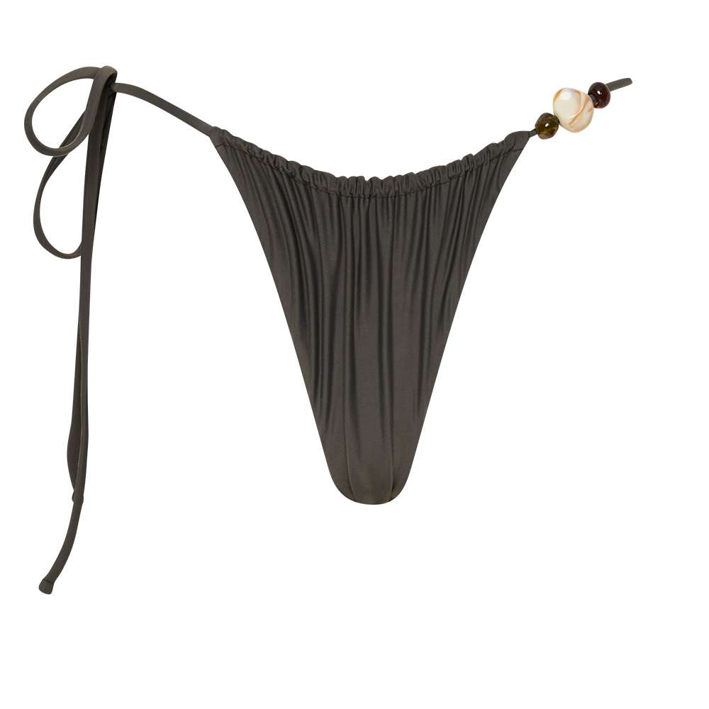 Jeanne Beaded String Brief - Elegant Lace Underwear for Women, Comfortable and Sexy Panties for Daily Wear or Special Occasions