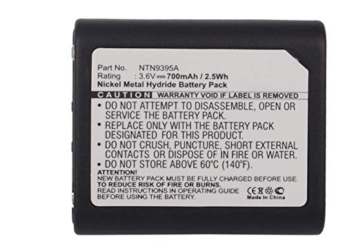 Synergy Digital 2-Way Radio Batteries - Ni-MH 3.6V 700mAh Replacement for Motorola HKTN4003 & 56318 (3-Pack) | Perfect for Business Communication, Security, and Outdoor Activities