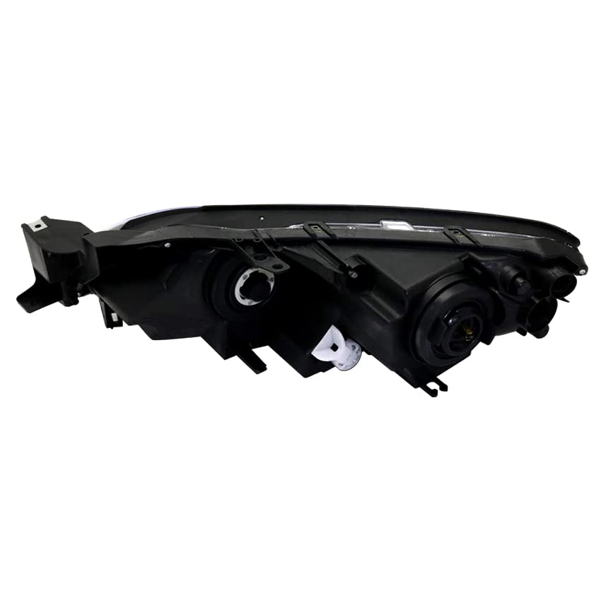 RAREELECTRICAL New Right Halogen Headlight Compatible With Mazda CX-7 Sport 2007-2009 - Part Numbers EG21-51-0K0J, EG21510K0J, EG21-51-0K0N, EG21510K0N, MA2503141, MA2519132 - Perfect for Night Driving & Vehicle Restoration