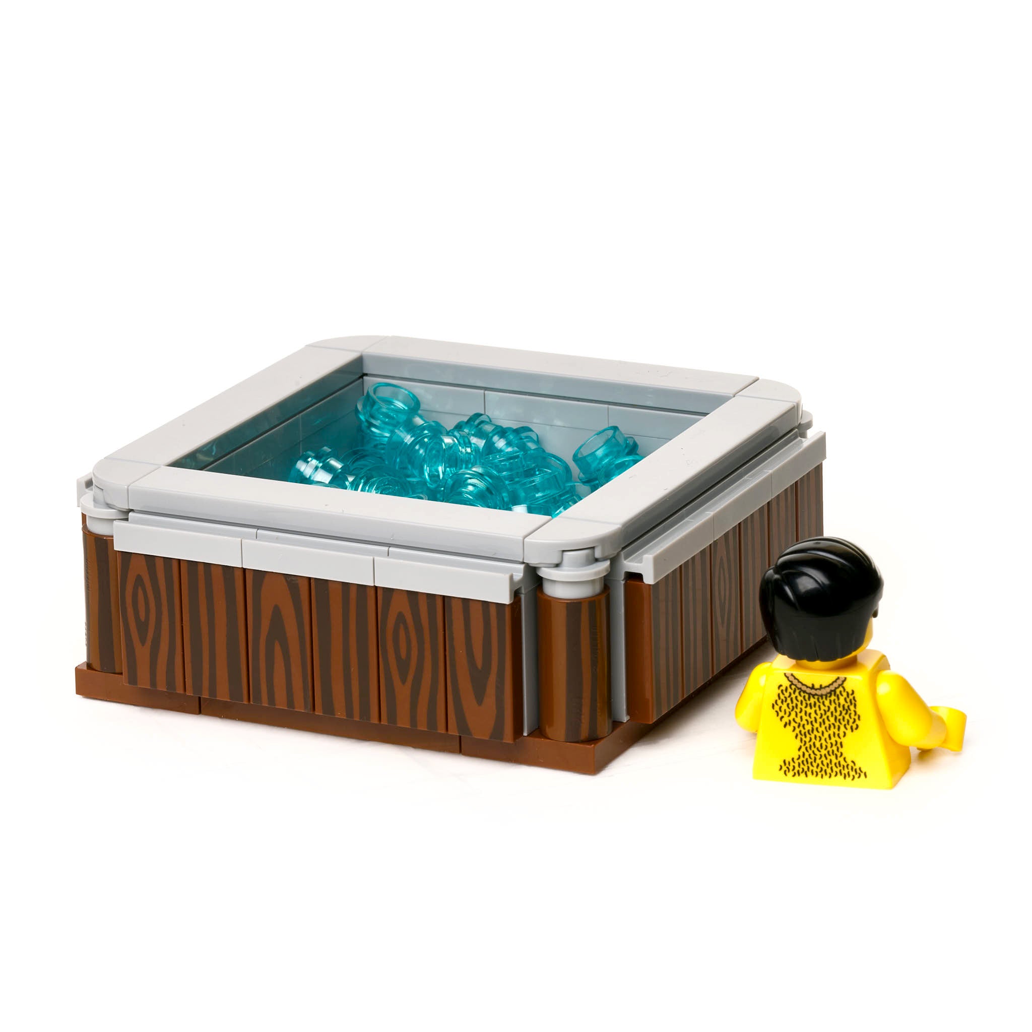 Premium Hot Tub for Relaxation - 6-Person Outdoor Spa with Massage Jets, Energy-Efficient Heating - Perfect for Backyard, Patio, and Deck Relaxation
