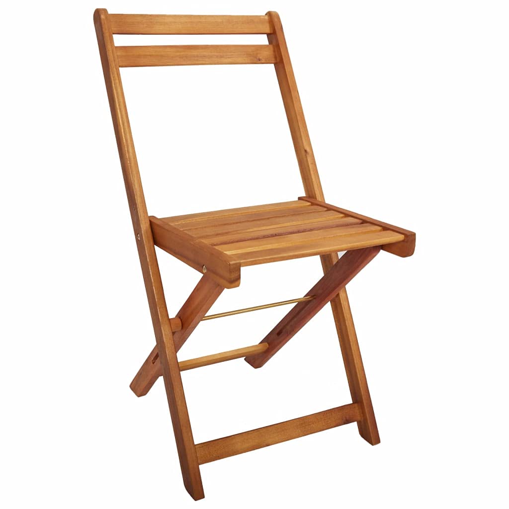 Balcony Planter Table with 2 Bistro Chairs - All-Weather Acacia Wood Outdoor Dining Set for Garden, Patio & Backyard - Perfect for Relaxing, Entertaining & Small Space Dining