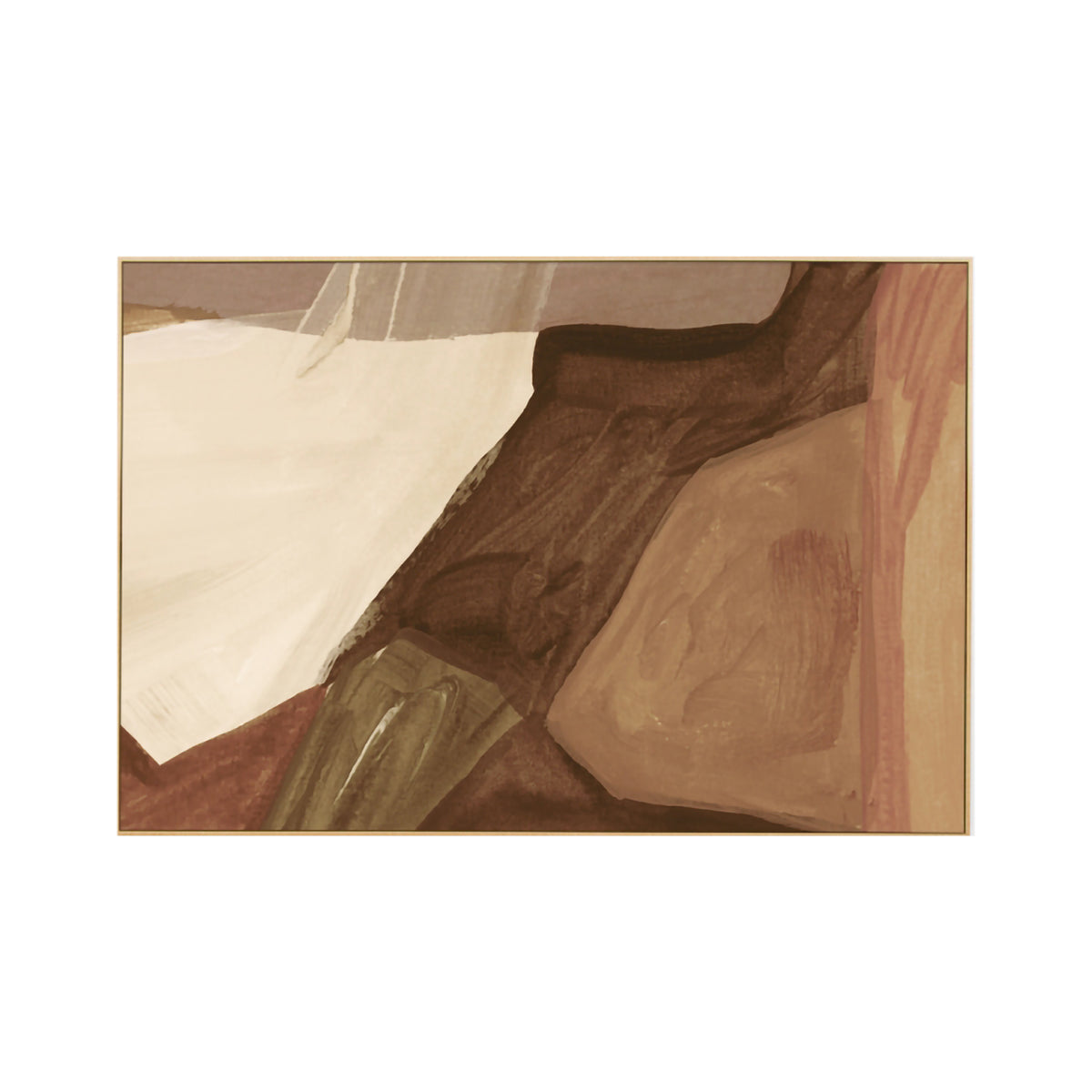 Holland Nutmeg 2 Art Print - Dutch Windmill Landscape Wall Decor - Perfect for Living Room, Bedroom & Office