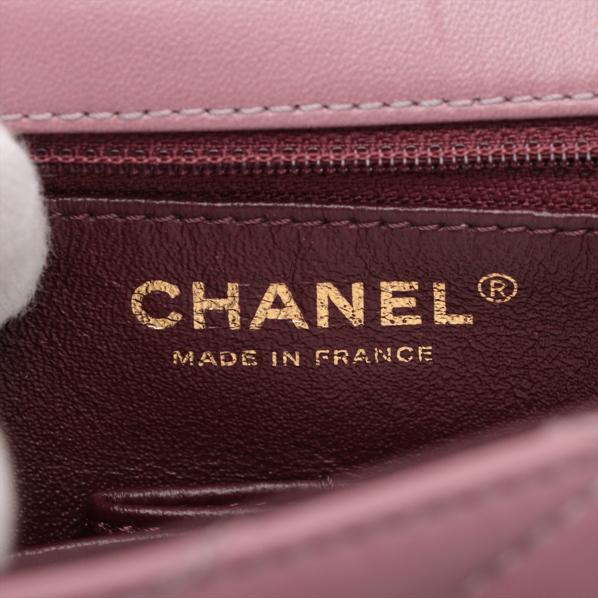 Chanel CC Logo Scallop Lambskin Single Flap Double Chain Bag in Old Rose - Luxury Designer Handbag for Women, Perfect for Date Night, Parties & Special Occasions