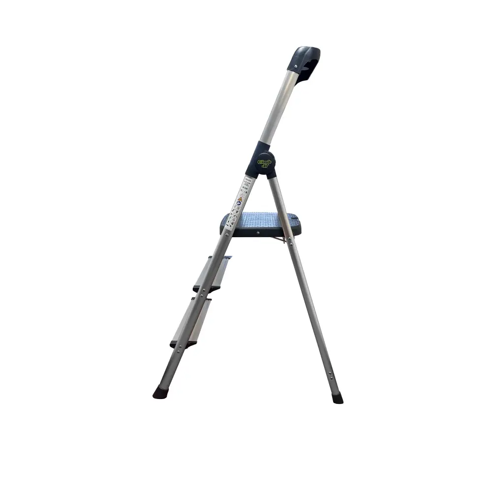 Climb It Platform Plus Steps - Adjustable Ladder Accessory for Home & Roofing - Perfect for DIY Projects, Construction, and Roof Repairs