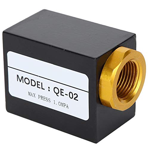 High Precision Compact Quick Release Pneumatic Valve - Durable Aluminum Alloy Air Flow Control Valve for Industrial & Home Use | Perfect for HVAC Systems, Automation Equipment & DIY Pneumatic Projects