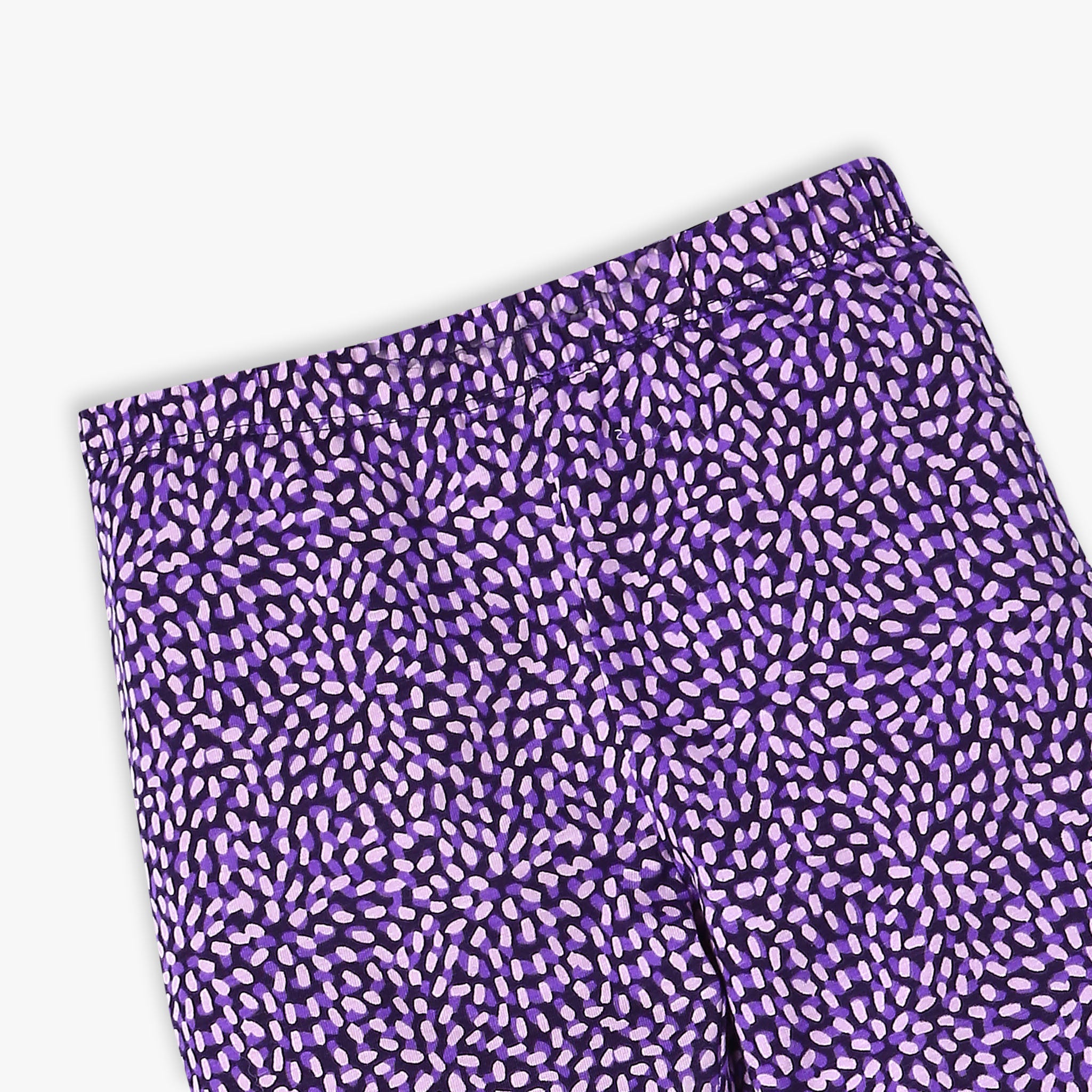 Girl's Skinny Fit AOP Mid Rise Leggings - Stretchy Comfortable Yoga Pants for Kids - Perfect for School, Dance, Play & Everyday Wear