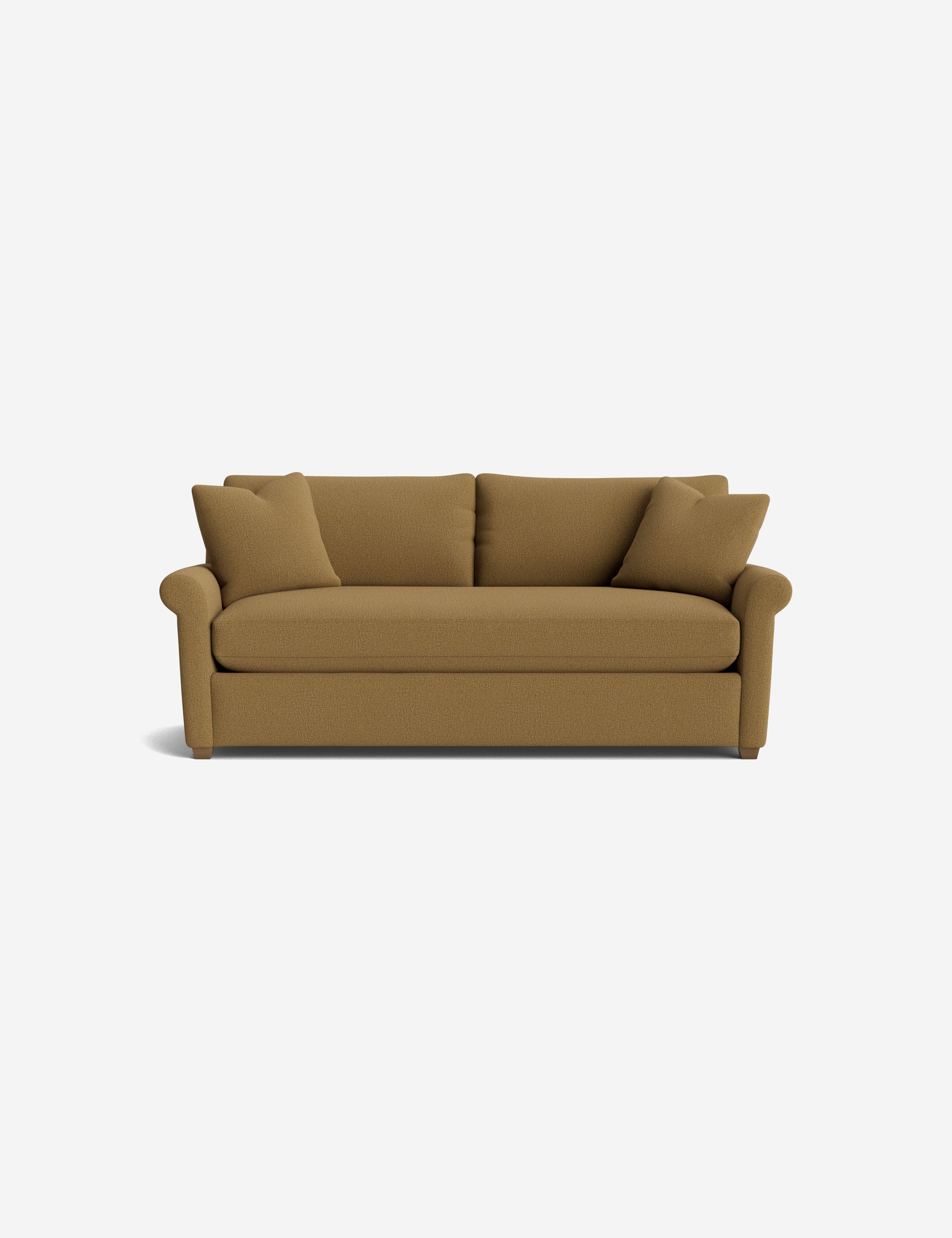 Everdeen Sofa - Modern Comfortable Couch for Living Room, Bedroom & Office - Soft Fabric Upholstery with Sturdy Frame - Perfect for Relaxing, Entertaining & Small Spaces