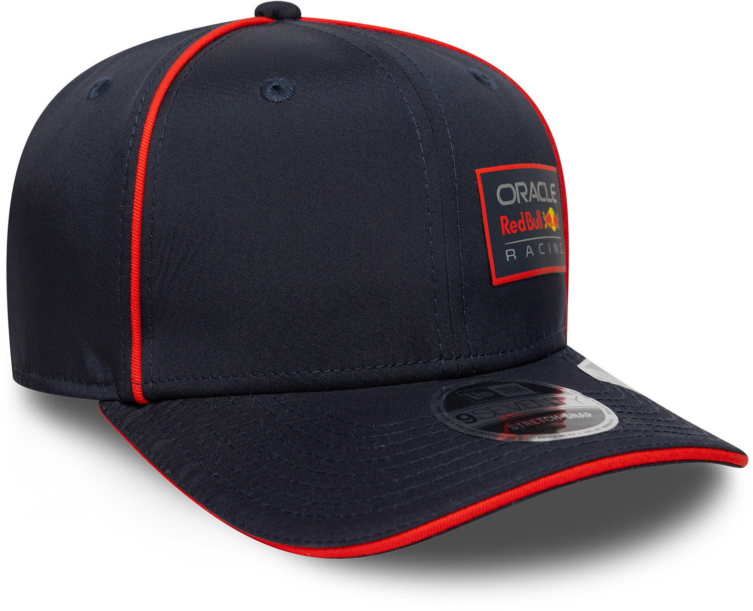 Red Bull Racing F1 Team Official New Era 9Seventy Stretch Snapback Cap - Adjustable Performance Hat for Motorsport Fans & Formula 1 Enthusiasts - Perfect for Race Day, Car Shows & Sports Events