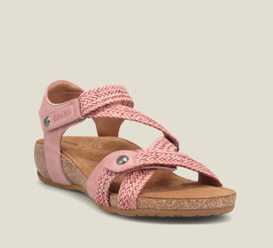 Taos Trulie Women's Vintage Pink Sneakers - Comfortable Casual Walking Shoes for Women - Perfect for Everyday Wear, Running Errands & Light Workouts