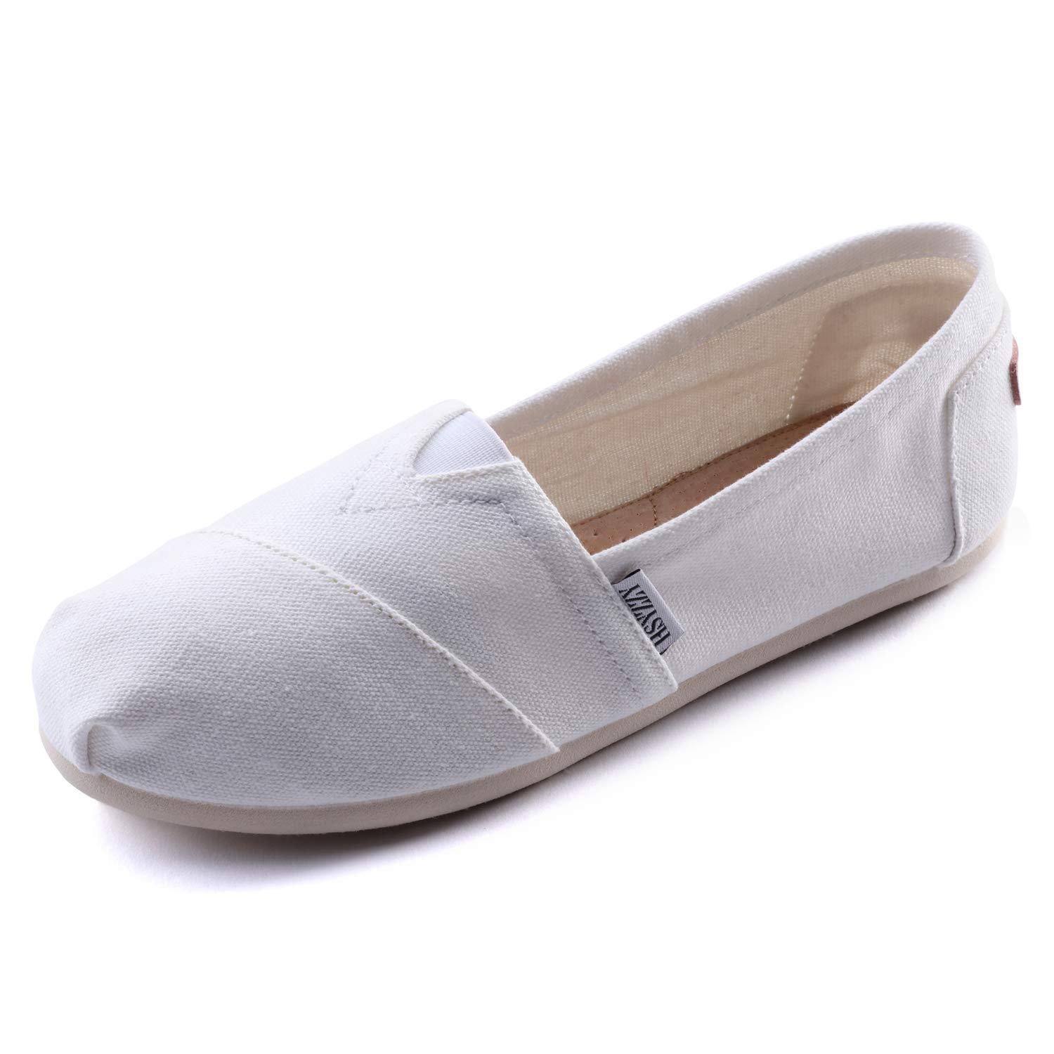 Women's Slip-On Canvas Ballet Flats - Classic Casual Sneakers & Loafers for Everyday Wear | Perfect for Walking, Work, and Weekend Outings