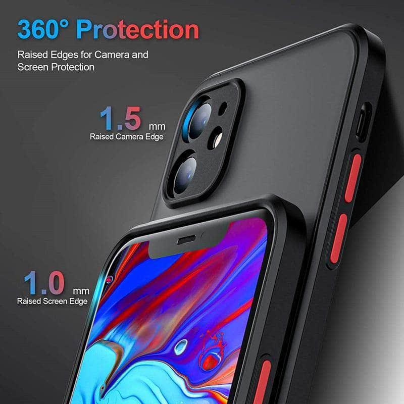 Shockproof iPhone 13 Mini Case - Heavy Duty Protective Hard Shell for Drop Protection | Perfect for Outdoor Activities, Travel & Everyday Use