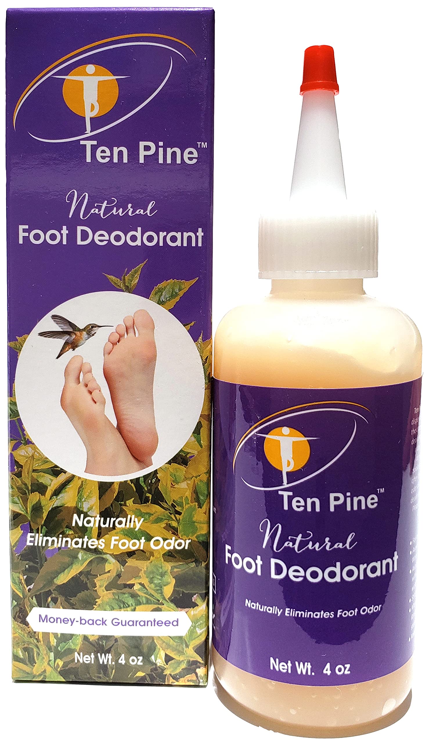 Natural Vegan Foot Deodorant Cream for Smelly Feet - Odor Control & Elimination | Non-Oily, Toxin-Free Formula | 4oz Travel Size | Perfect for Athletes, Hikers & Daily Foot Care