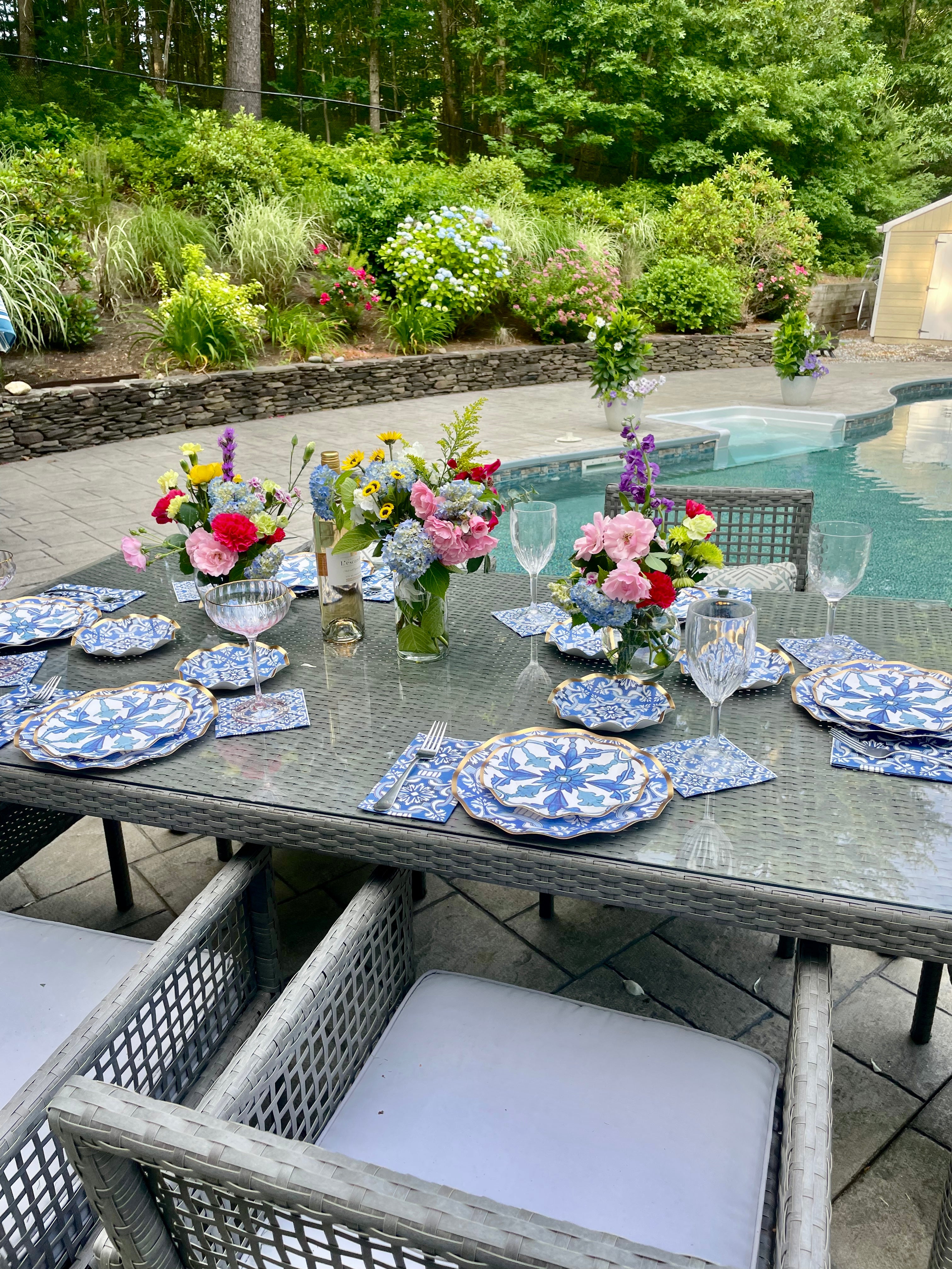 Premium Moroccan Lemons Table Setting - Handcrafted Ceramic Dinnerware Set for Elegant Dining & Home Decor | Perfect for Weddings, Parties & Special Occasions