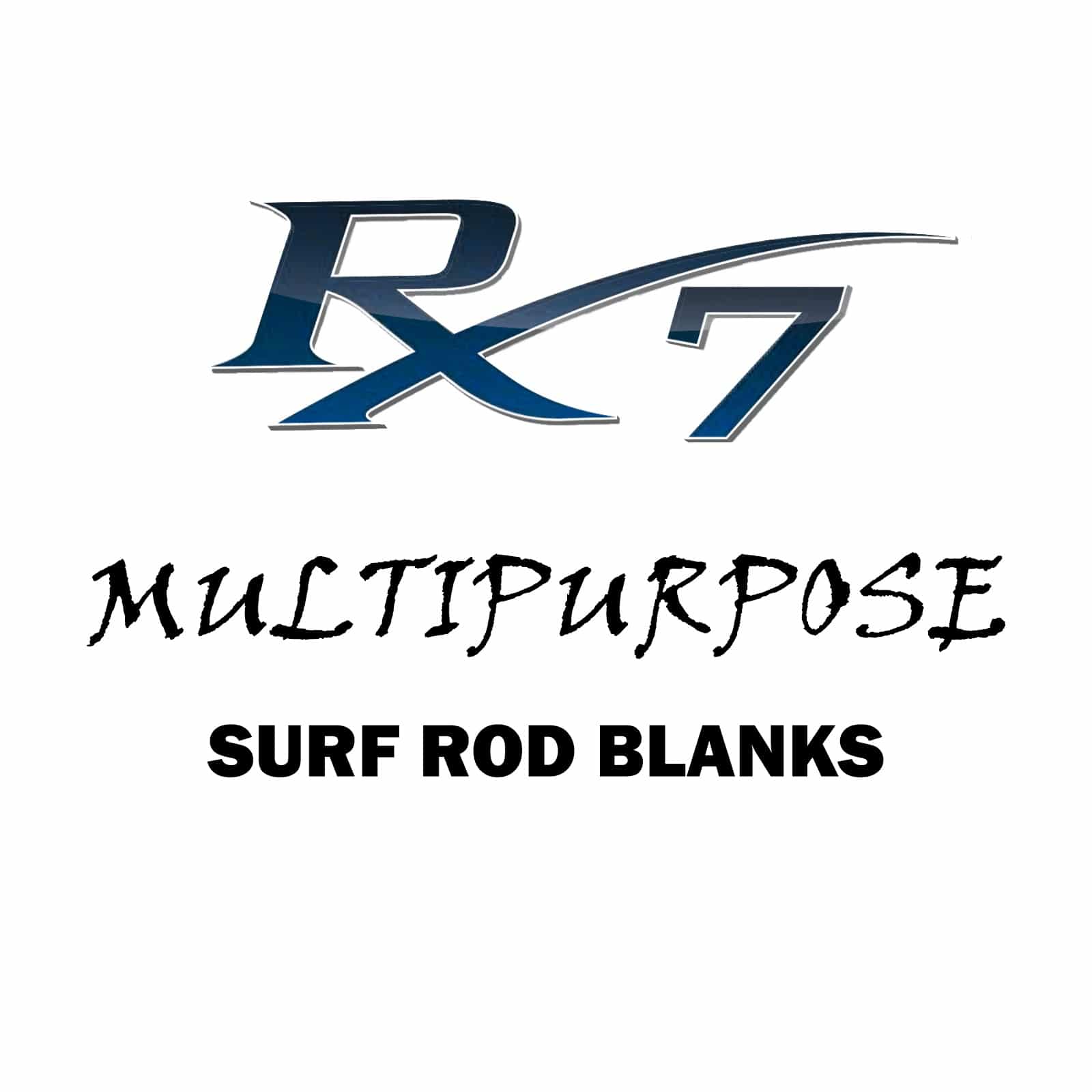 Rainshadow RX7 Surf Rod Blanks - Premium Fishing Rod Blanks for Surf Casting | Saltwater & Freshwater Fishing Gear | Ideal for Surf Fishing, Pier Fishing & Beach Angling