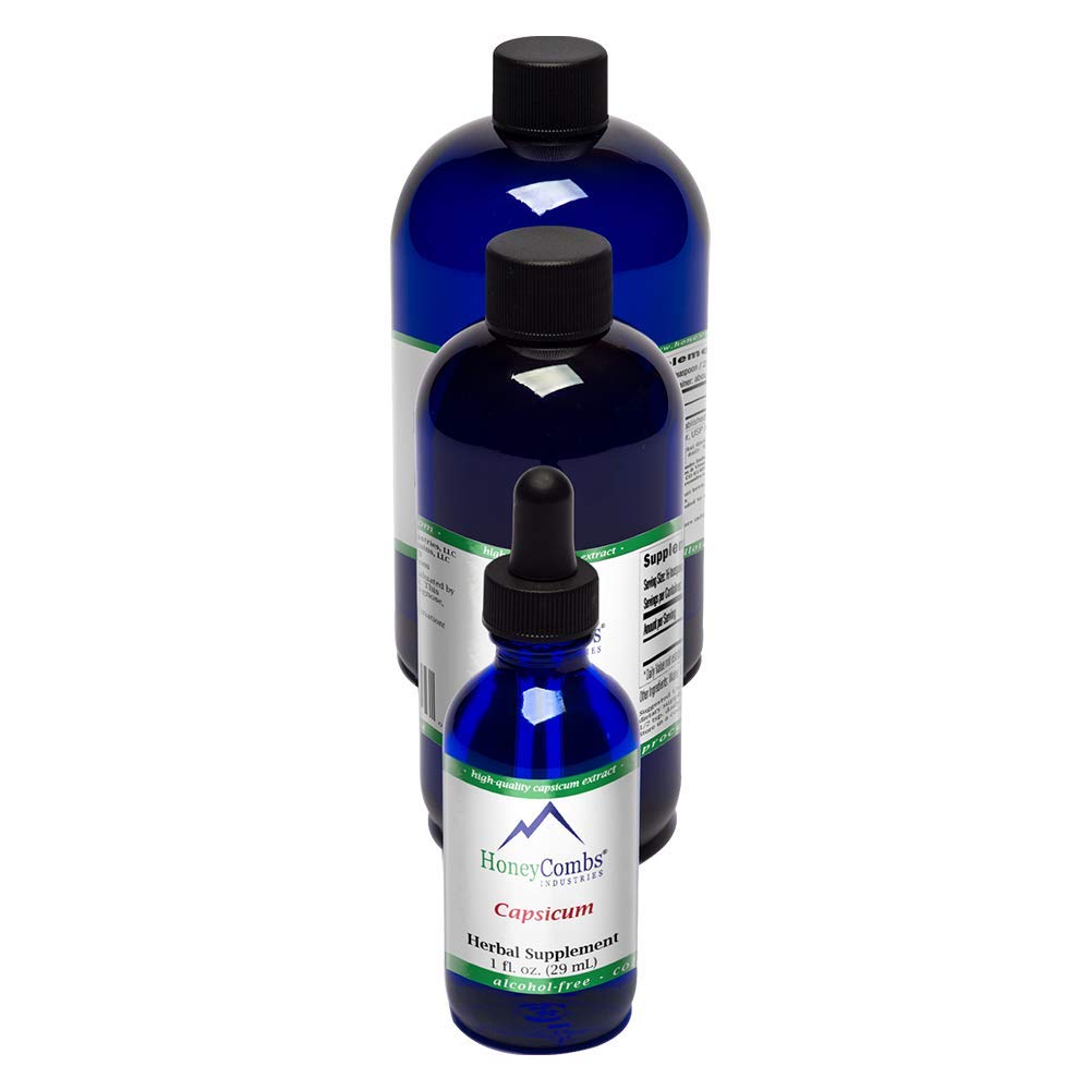 Organic Cayenne Pepper Liquid Drops - Alcohol-Free, Cold Pressed Capsicum Supplement for Blood Circulation & Heart Health | 8 Fl Oz | Supports Digestion, Energy Boost & Immune System | Ideal for Smoothies, Tea & Wellness Routines